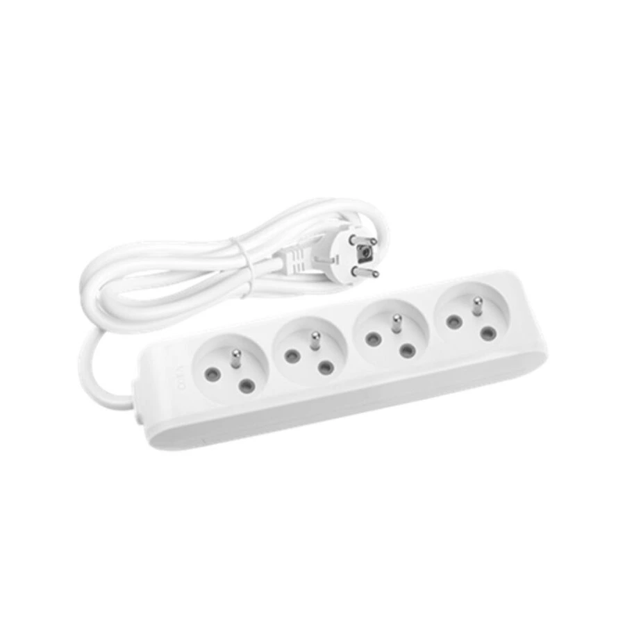 Viko Multi-Let Dörtlü Grup Priz Ups Topraklı 2 Metre (Çocuk Korumalı)