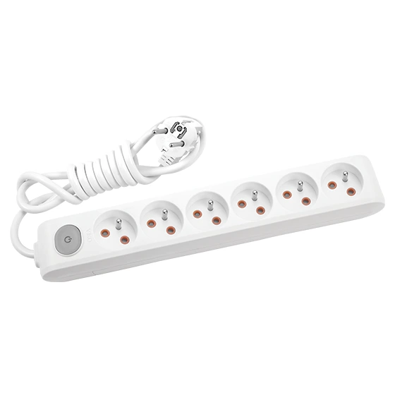 Viko Multi-Let Altılı Grup Priz Anahtarlı Topraklı Ups 2 Metre (Çocuk Korumalı)