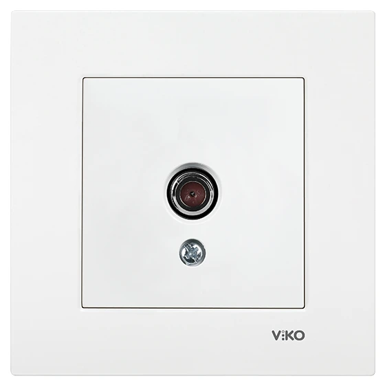Viko Karre/Meridian Beyaz Tv Dirençsiz Mekanizma (Çerçeve Hariç)