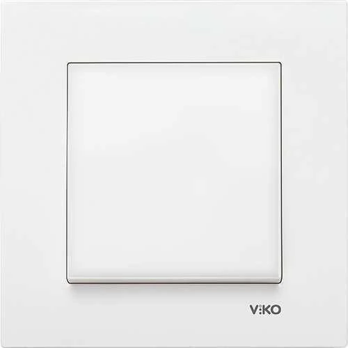 Viko Karre/Meridian Beyaz Boşluk Kapağı Mekanizma (Çerçeve Hariç)