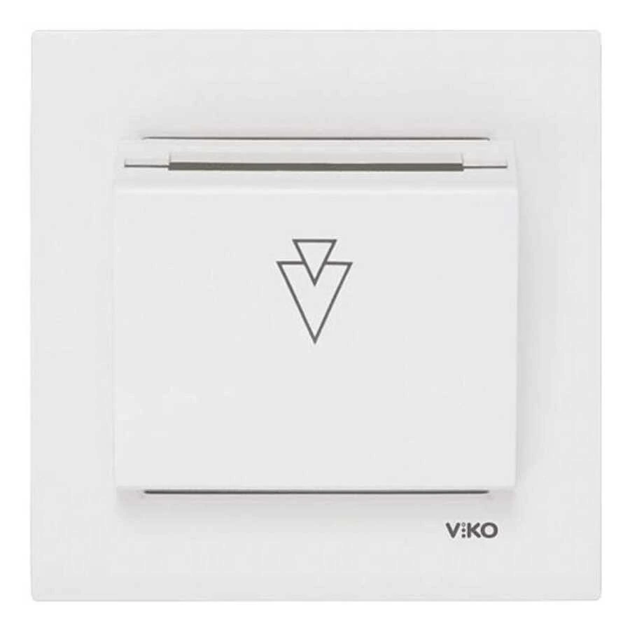Viko Karre/Meridian Beyaz E-Saver Gecikmeli switchli + Mekanizma (Çerçeve Hariç)