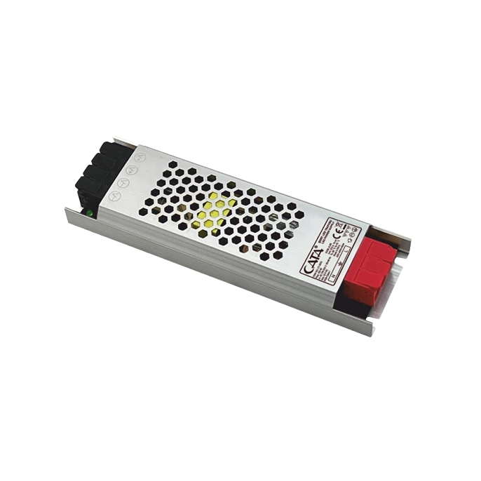 Cata CT-2675 12,5 Amper Şerit Led Trafosu 120W Süper Slim Fansız