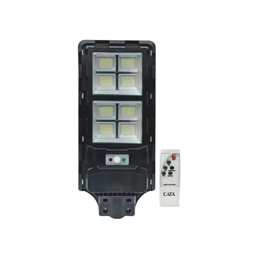 Cata CT-4641 250w Solar Sokak Armatürü 6500K Beyaz Işık Sensörlü(Kumandalı)