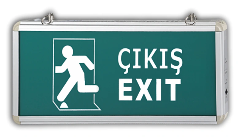 Cata Ct-9166 Exit Çıkış Armatürü Ledli 3 Saat Akülü CT-9166