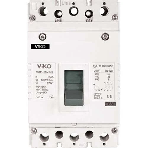 Viko - VMF1-63-4-SN2 4x63A 25ka Sn2 Sabit Kompakt Şalter