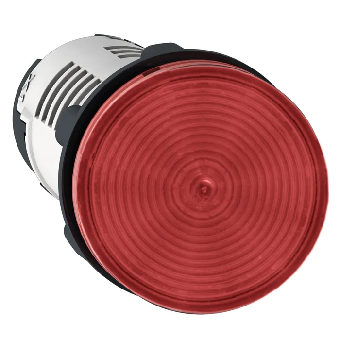 ROUND PILOT LIGHT DIAM 22 IP 54 RED INTE