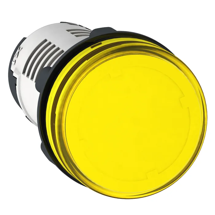 ROUND PILOT LIGHT DIAM 22 IP 54 YELLOW I