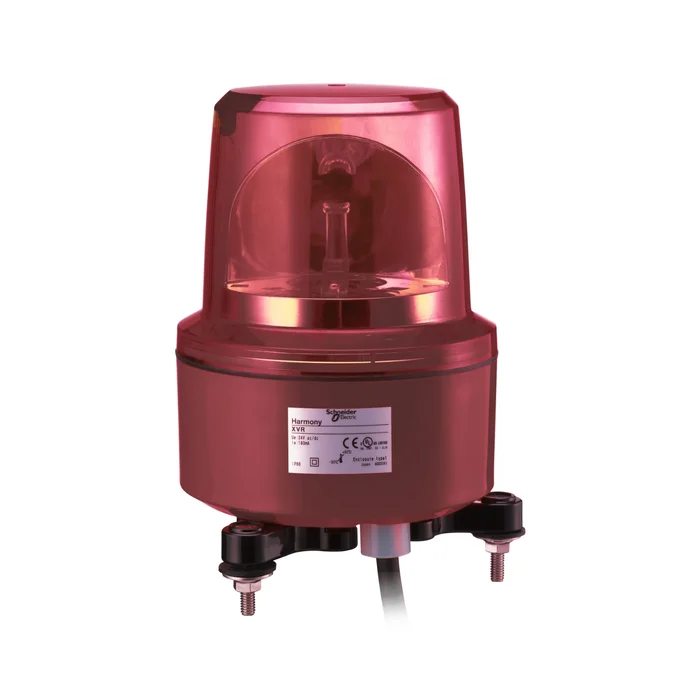 Schneider XVR13B04L - Döner tepe lambası, kırmızı, LED, 24V AC/DC