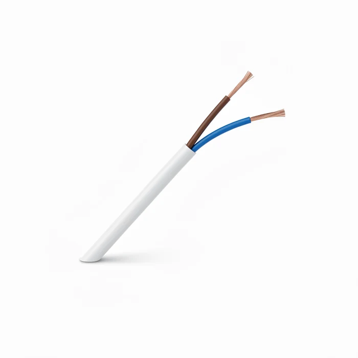 Öznur TTR 2x0,75 mm² beyaz kılıflı kablo
