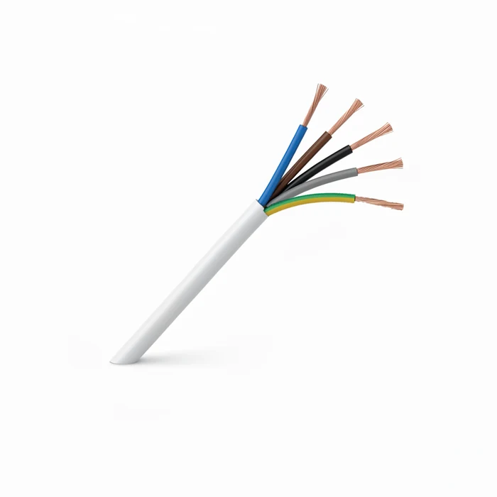 Öznur TTR 5x2,5 mm² beyaz kılıflı kablo