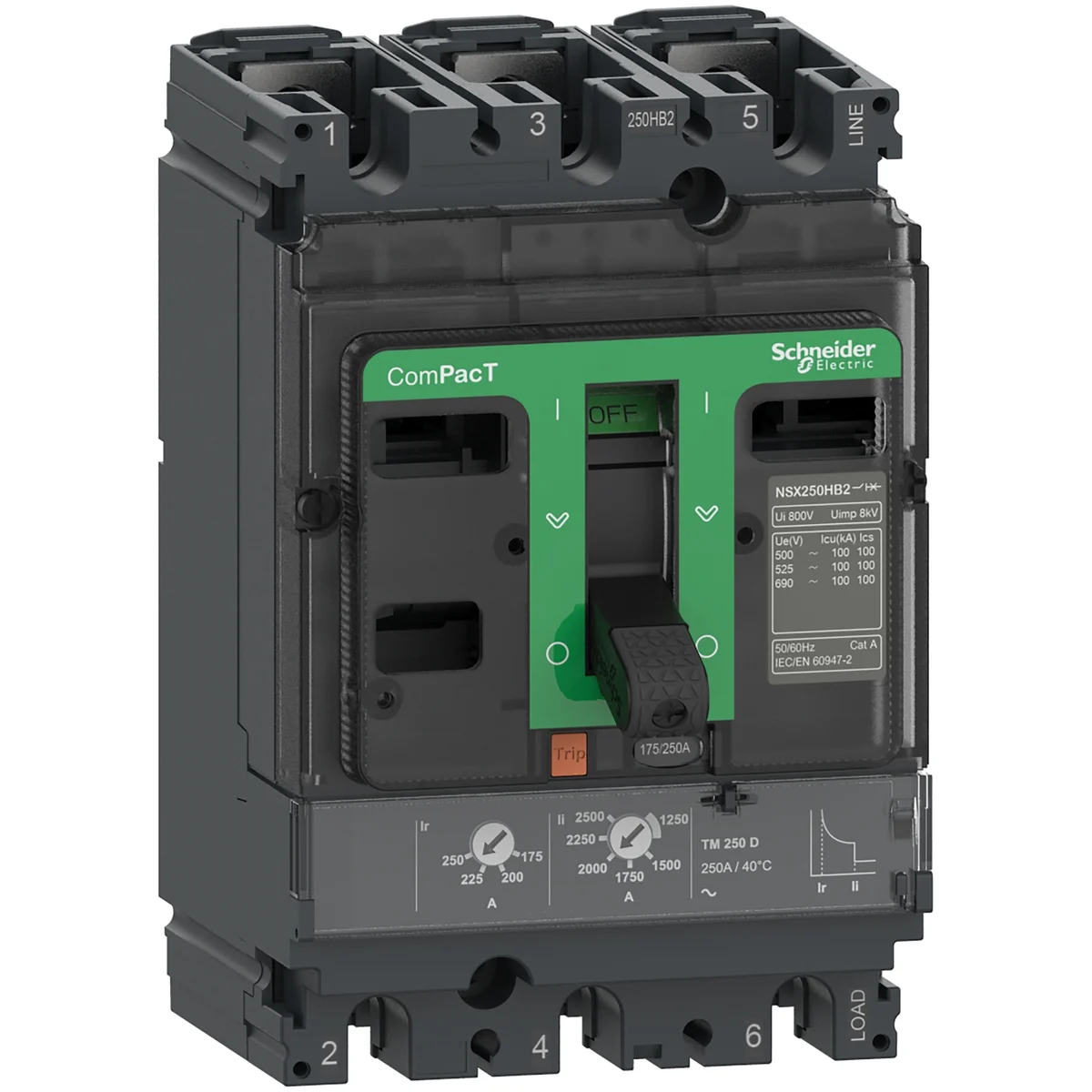 Schneider Electric C25F3TM200 Kompakt Otomatik Sigorta